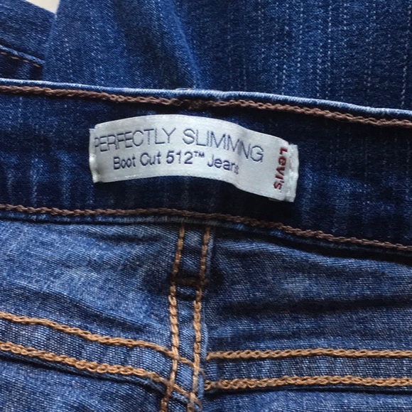 Levi’s Perfectly slimming Booth Cut 512 Jeans - Picture 6 of 7